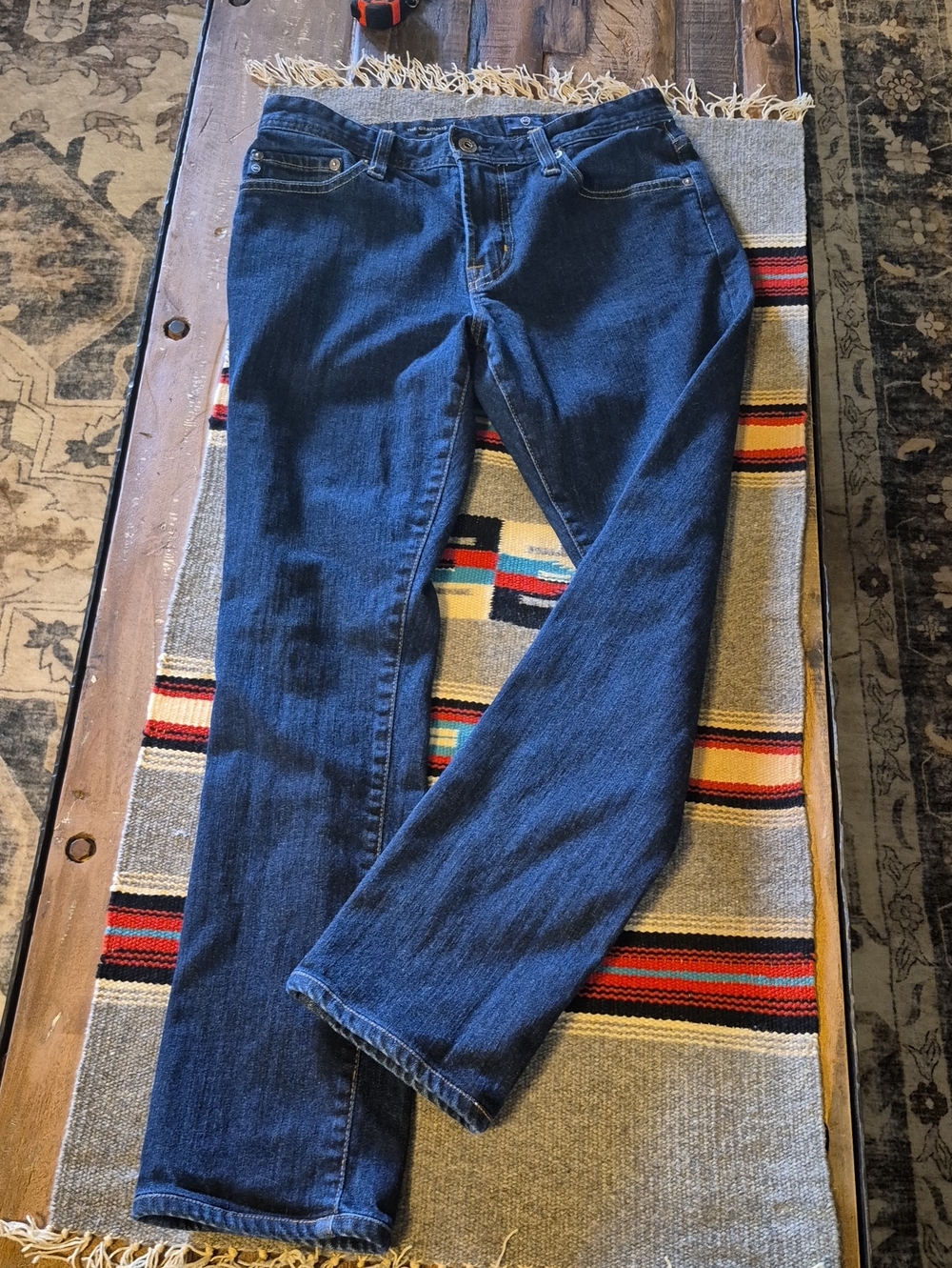AG Adriano Goldschmied"The Graduate" Tailored Fit.Sz.30"× 28" 9.75"Rise.(#1680B)
